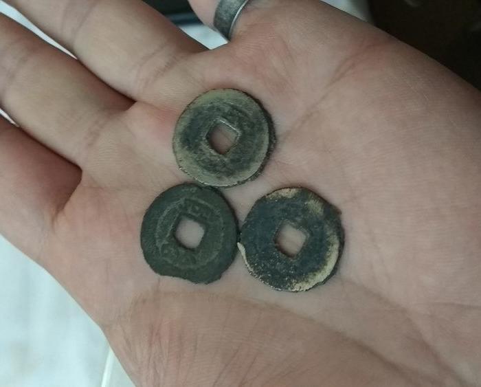 篆书铜章宝云3枚