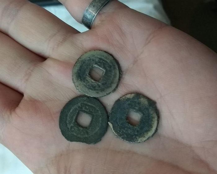 篆书铜章宝云3枚