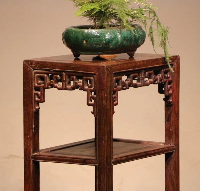 明窗净几之 十全十美红木回字纹几