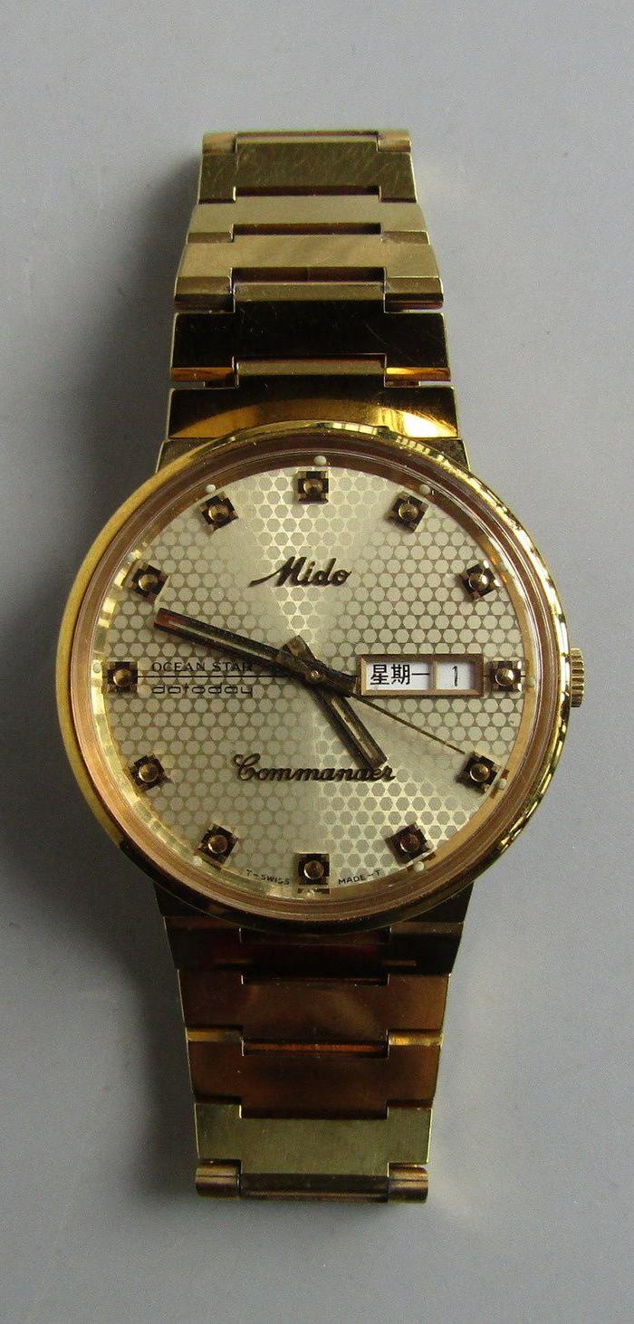 瑞士美度OCEANSTAR全自动机械老款腕表