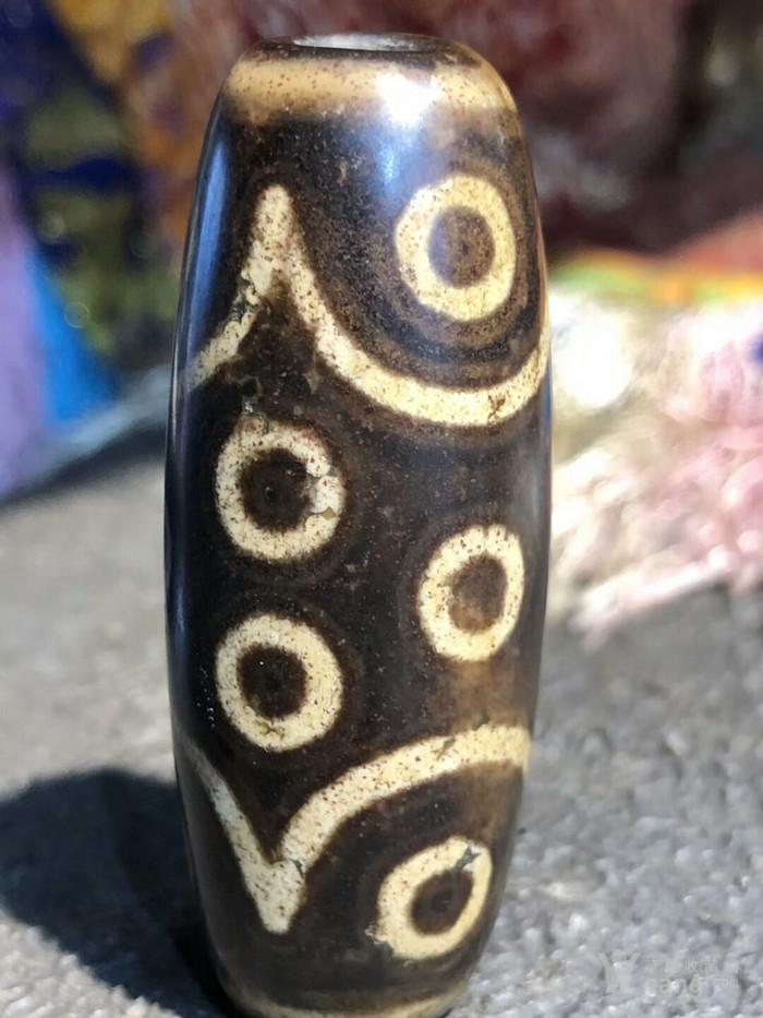 爆满红朱砂15眼老天珠