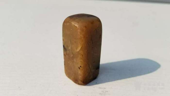 清代.寿山石冻石印章料