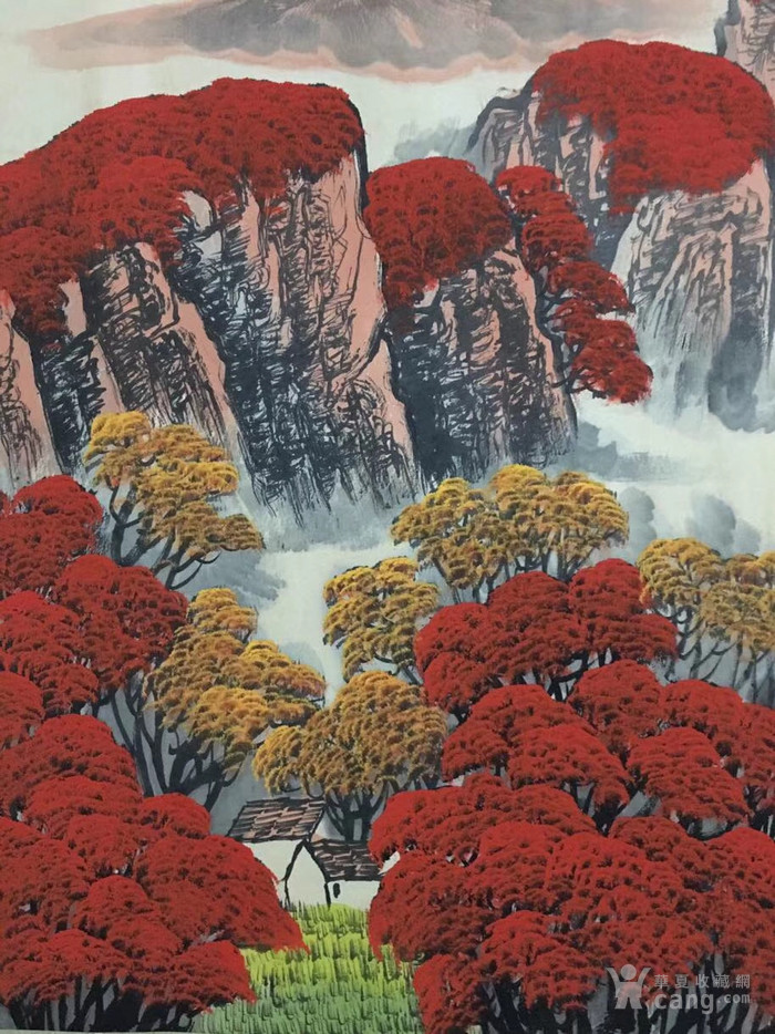 祖国山河一片红