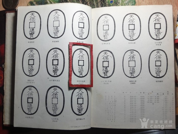 日本古钱币天保通宝当百是旧水户发行高知短尾通 带钩