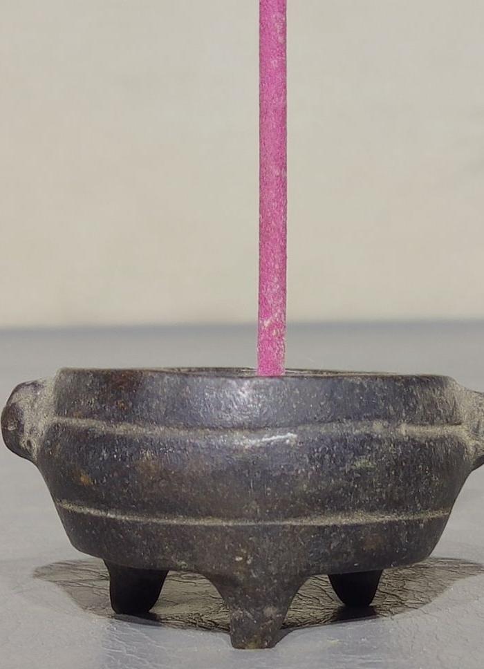 文案一柱香小铜炉