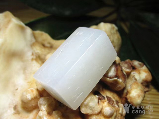 美品 晚清时期 正宗 羊脂级 一级白和田玉 道教 护身
