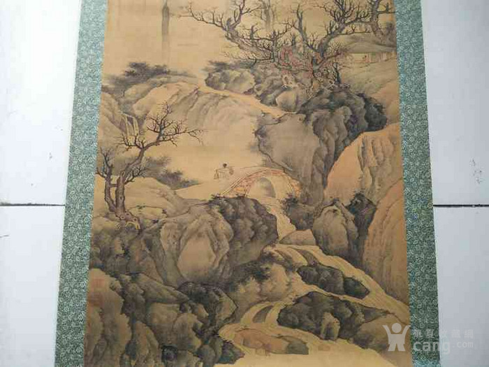 山水人物风景画