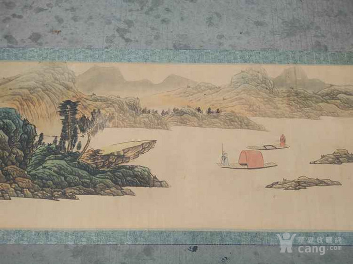 山水人物风景画