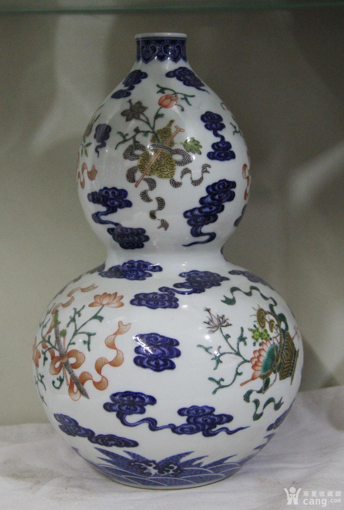 大清乾隆葫芦瓶