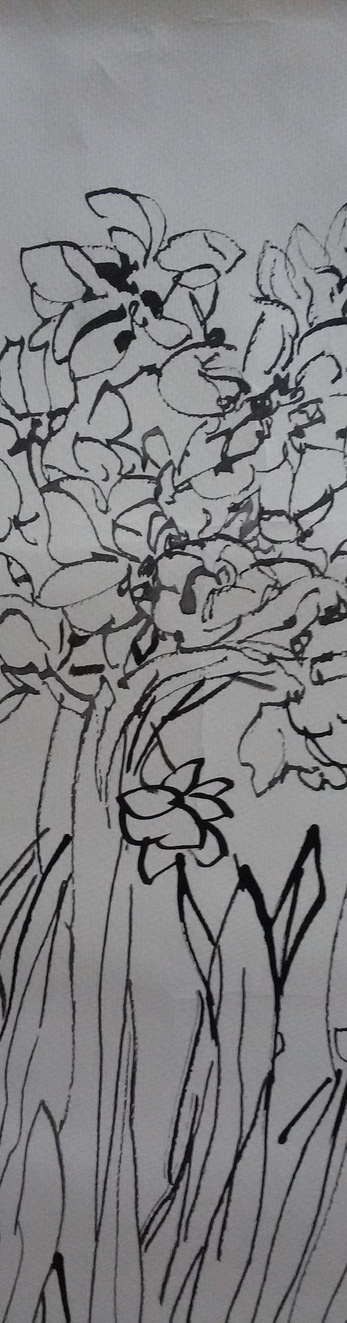 吴冠中 速写一幅