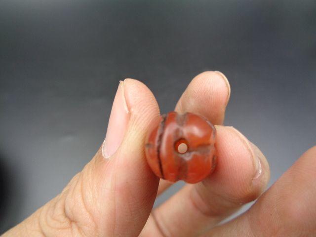 清代富甲天下龟背纹老玛瑙珠子一把