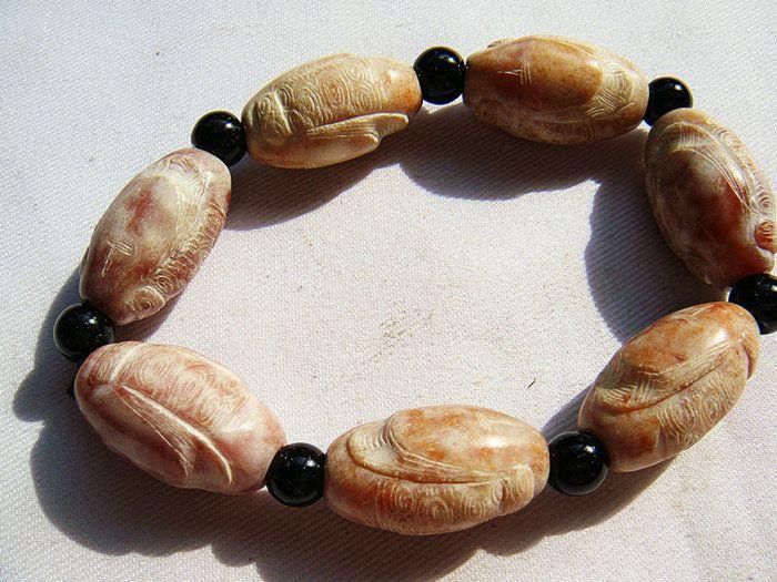 良渚玉蝉纹老手链