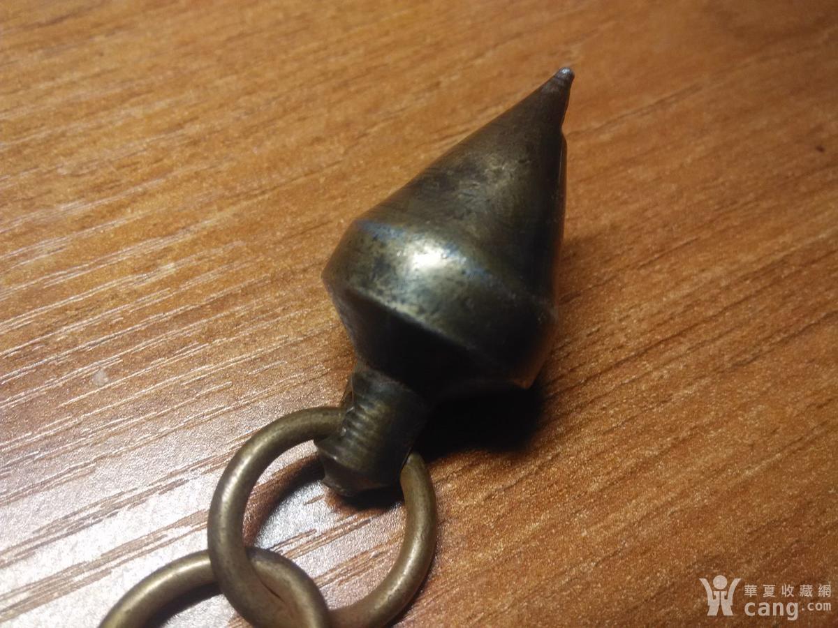 包老漂亮的铜三节鞭