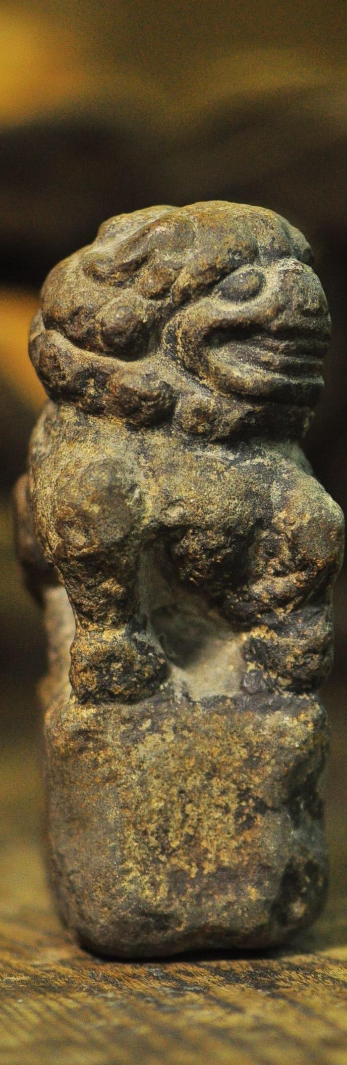 珠宝国石 赏石 金元——石狮子年代:金辽西夏元