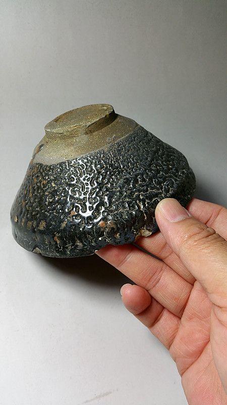 少见*灰背龟裂纹建盏