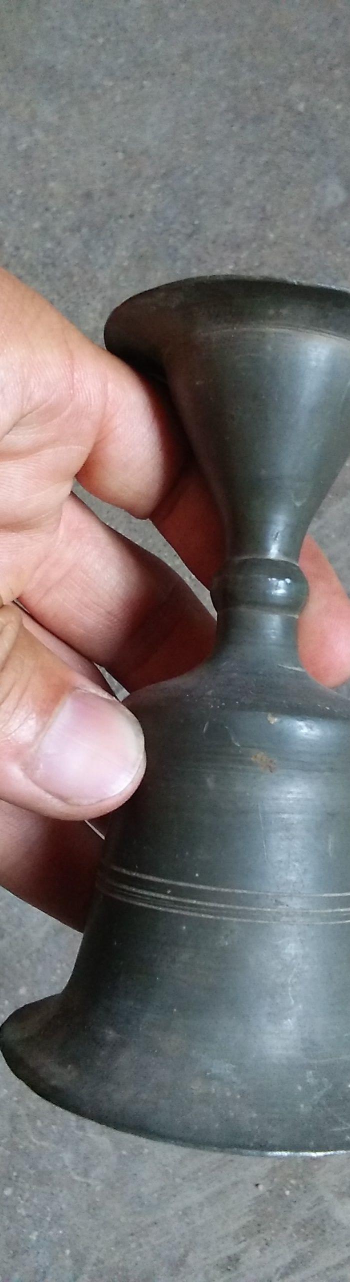 造型很少见的民国锡酒嗉子-----好品少见