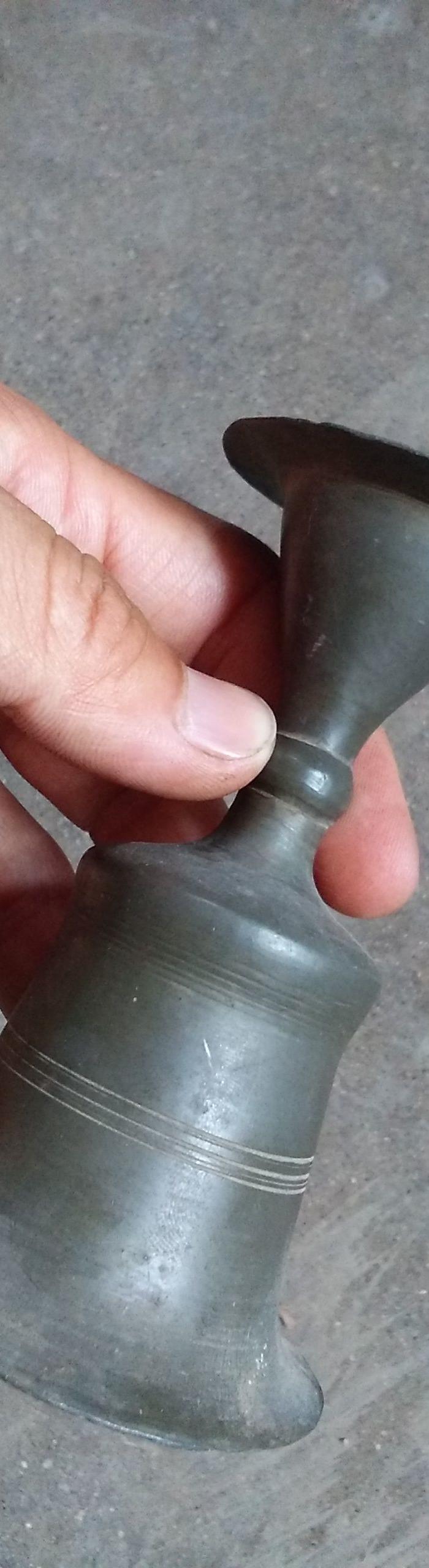 造型很少见的民国锡酒嗉子-----好品少见