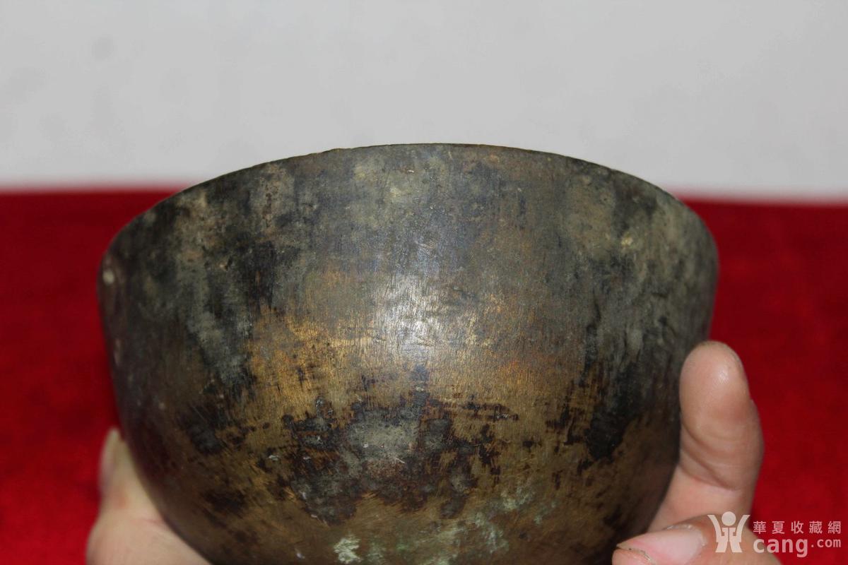 清代和尚化缘用的铜钵