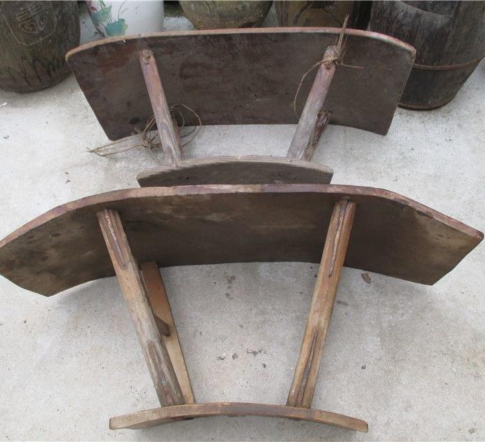 乡下收来的一对秧马(8)