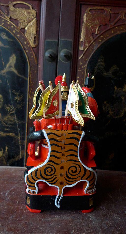 25厘米背插五行旗精品王爷 七代巡