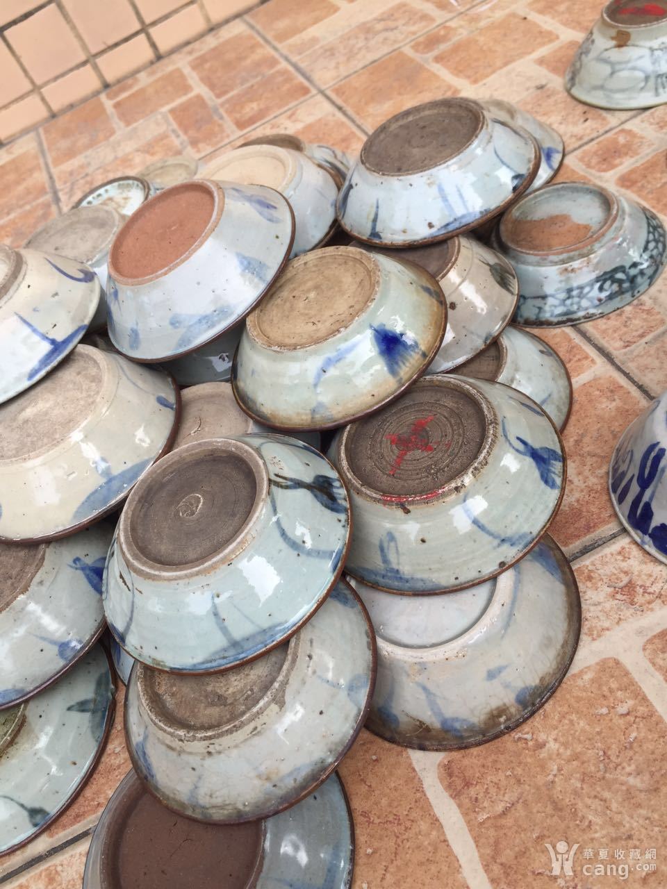 古老清代泥碗一批58个