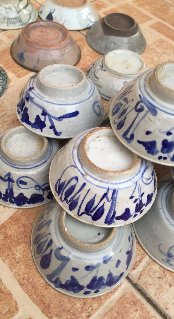 古老清代泥碗一批58个