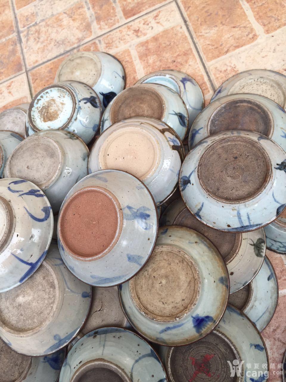 古老清代泥碗一批58个