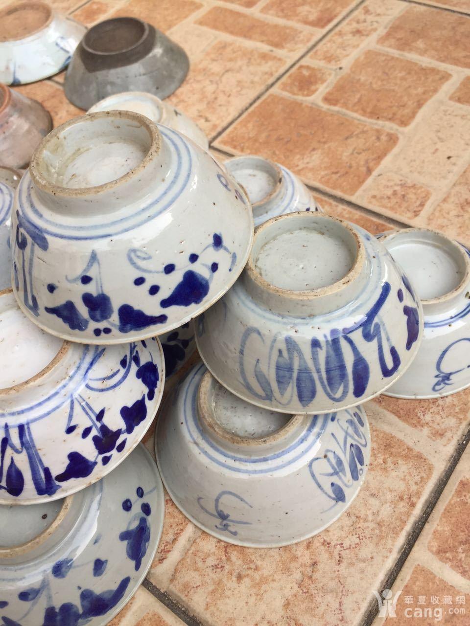 古老清代泥碗一批58个