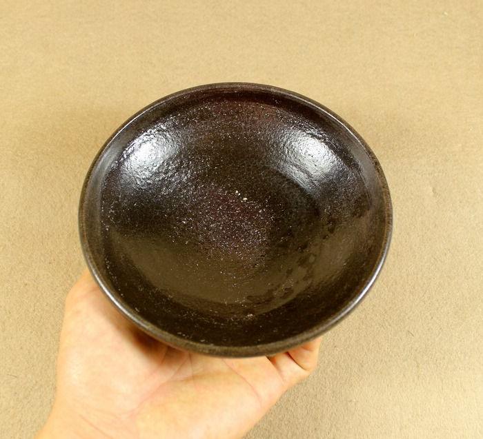 原装油滴----山西介休洪山窑黑釉油滴喝茶中号盏