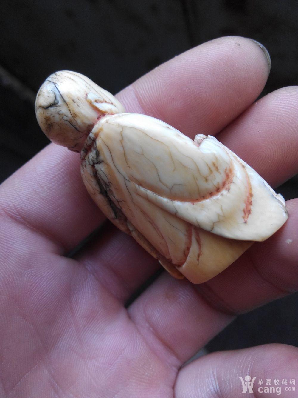 清代白虬角小佛