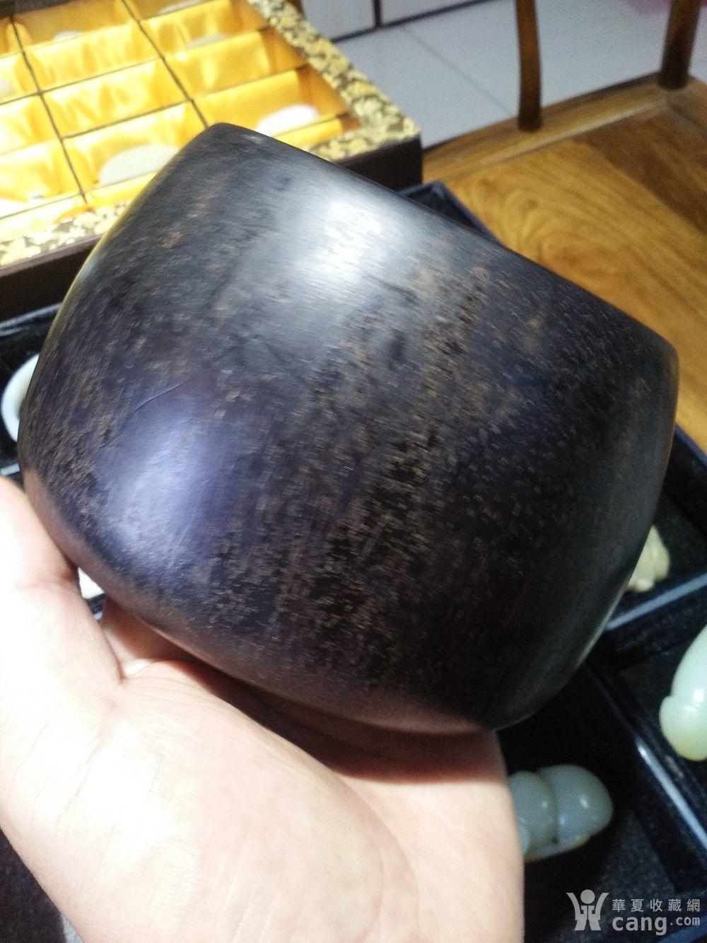 民国老红木围棋罐