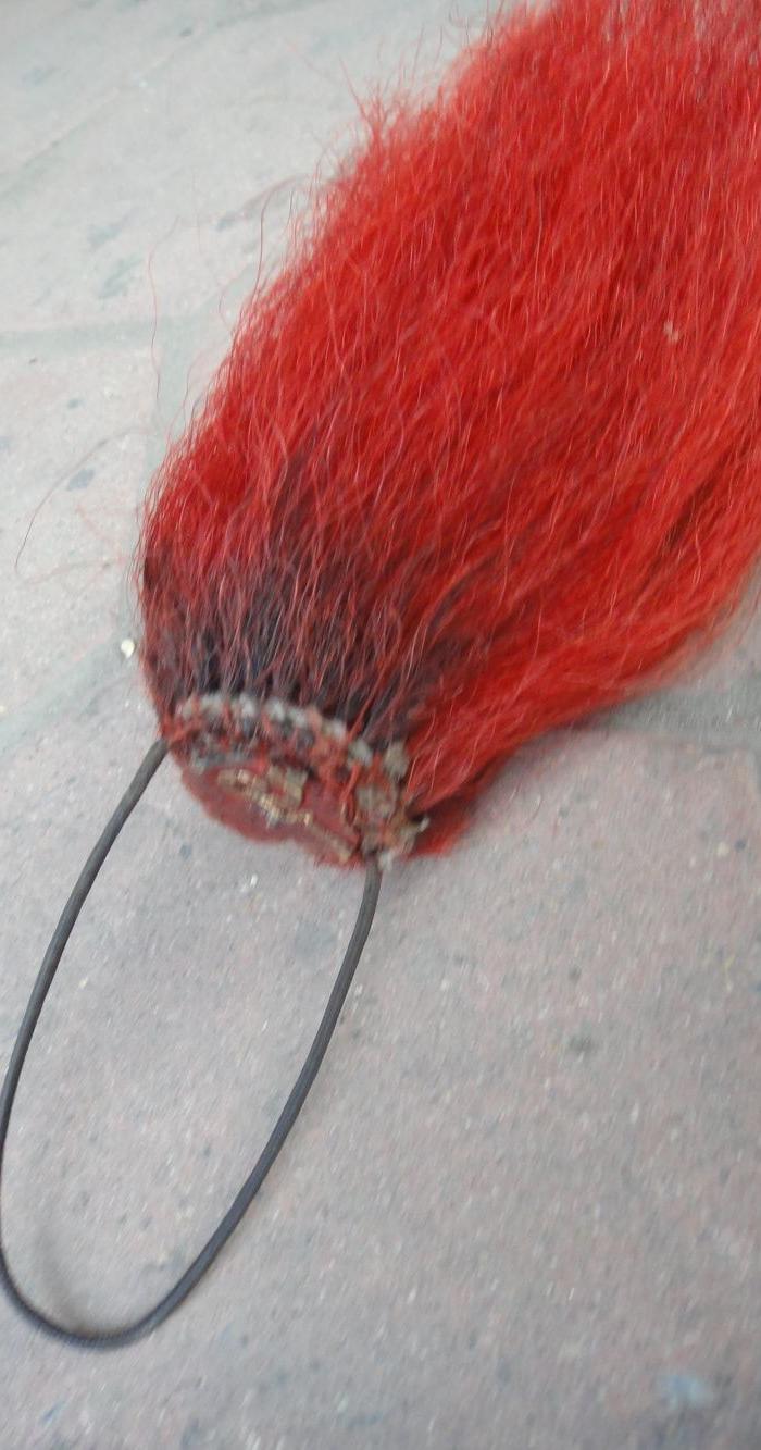 官帽红缨子.一个