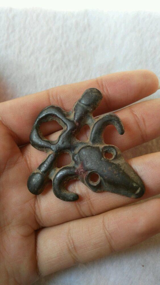 【赚人气】藏传 老 天铁托甲 包浆老厚 配串上档次