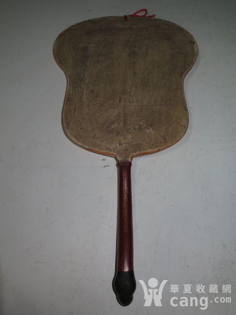 粉彩花鸟瓷扇子