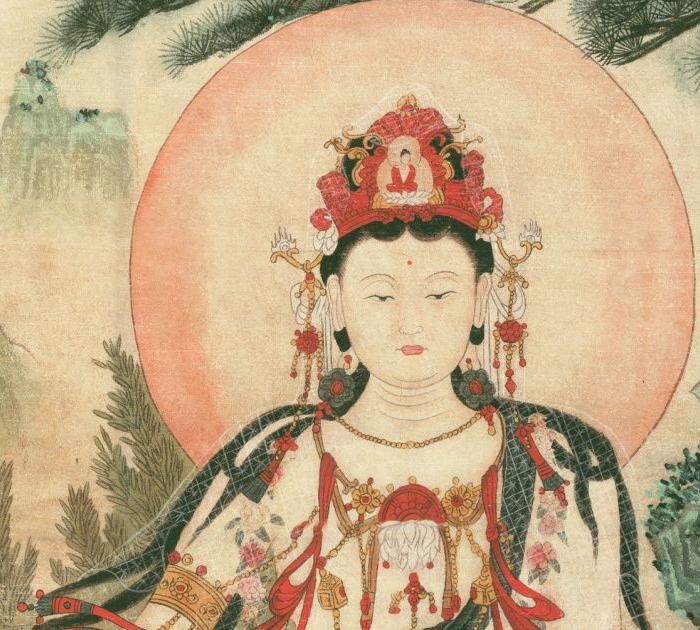 仇英 观音菩萨图