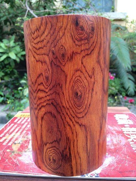 白酸枝笔筒,鬼脸超多,纹路美(#5)