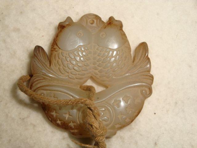 清代白玉双玉挂件_清代白玉双玉挂件价格_清代白玉双