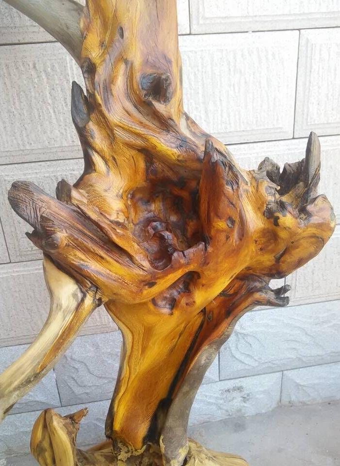 柘木根随型摆件