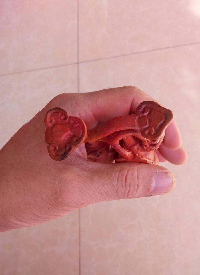 麻梨疙瘩火琉璃葫芦手把件 摆件 挂件