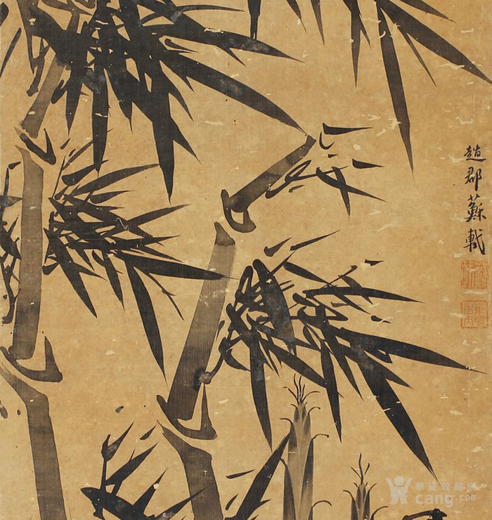 *苏轼墨竹_*苏轼墨竹价格_*苏轼墨竹图片_来自藏友抢购了_字画_地摊