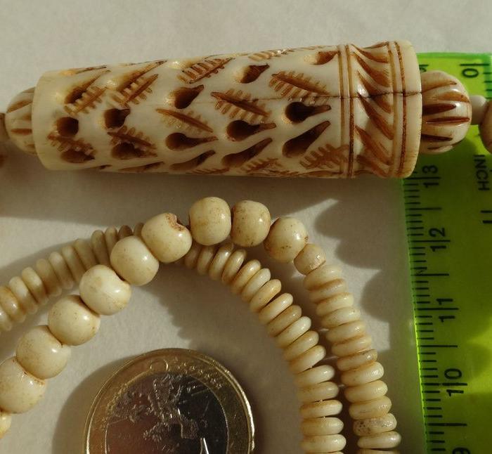 老项链 鱼骨镂空雕