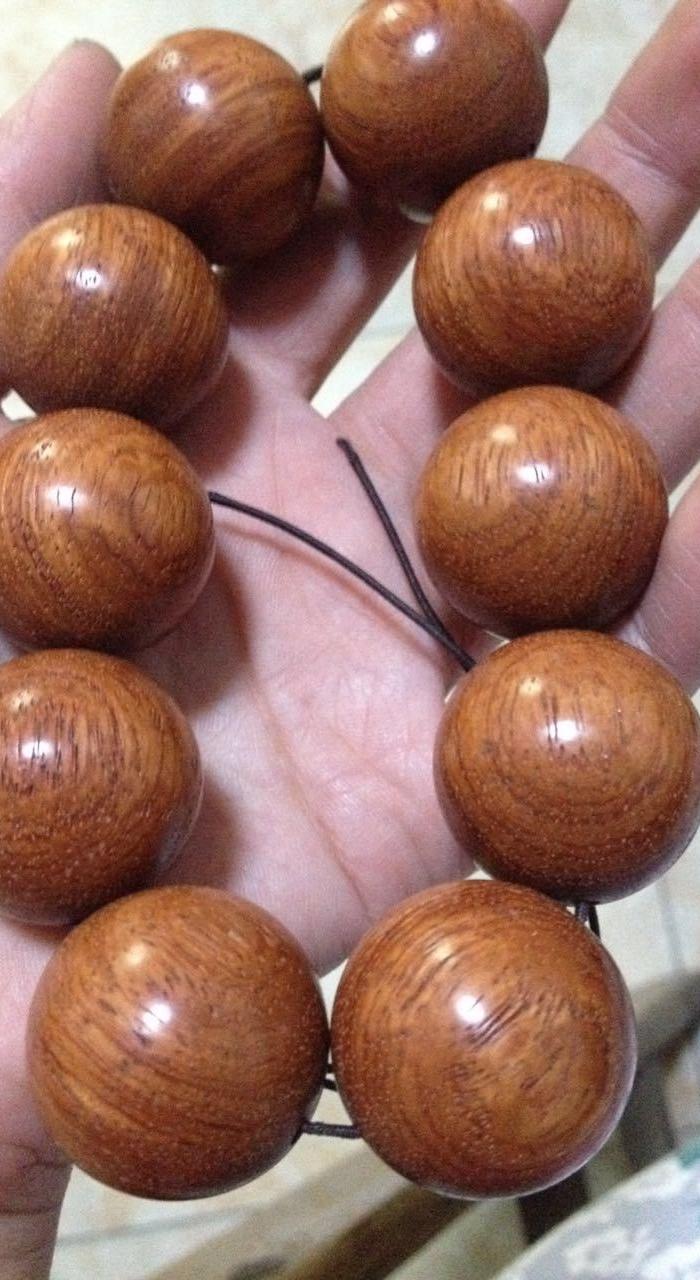 土豪必备/2.5大珠串黄花梨
