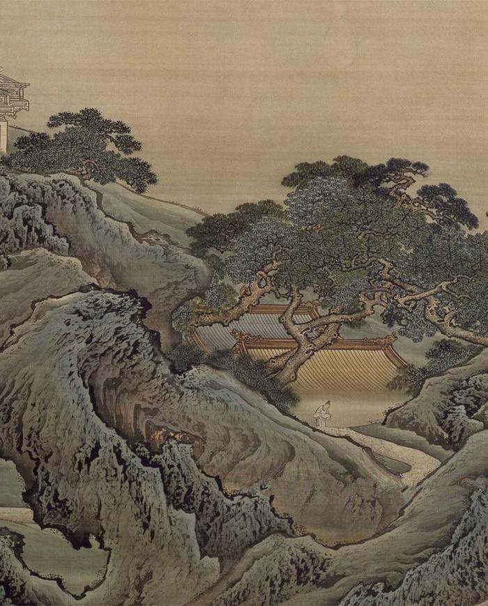 清代袁耀九层宫图