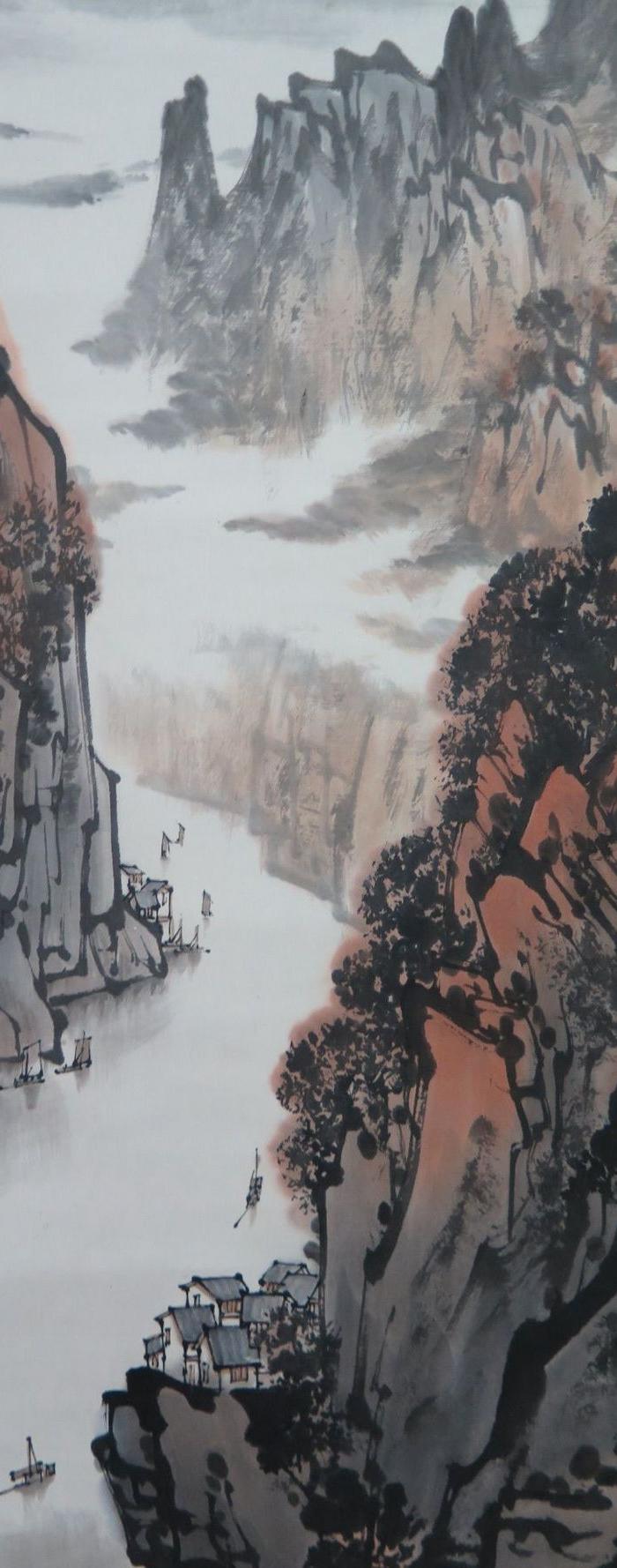 宋文治山水画立轴