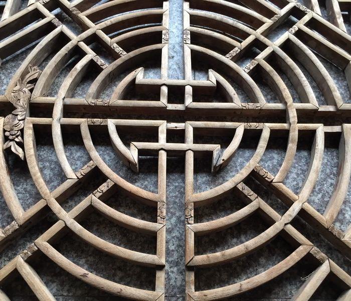 少见八卦圆盘斗工窗一个小姐窗斗工窗_少见八卦圆盘