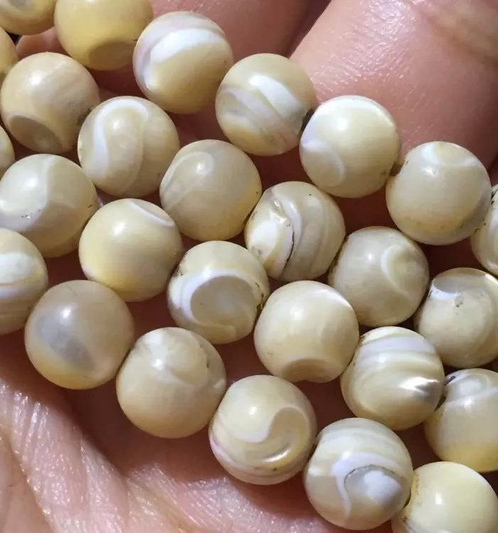 清代老鱼骨佛珠