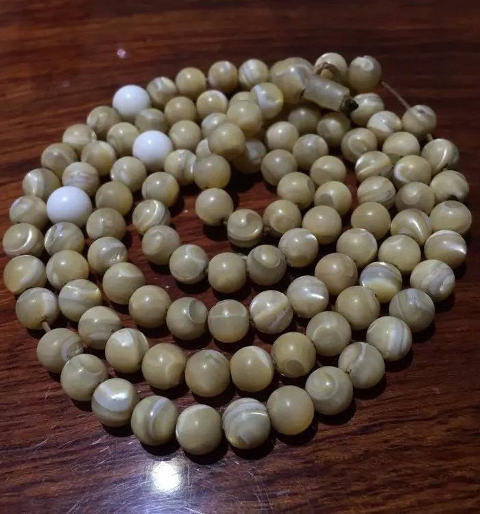 清代老鱼骨佛珠