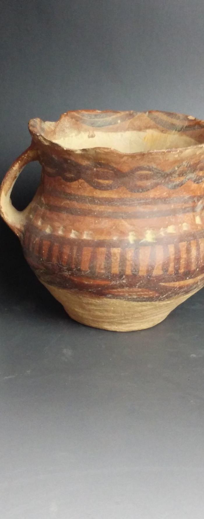 马家窑彩绘陶罐