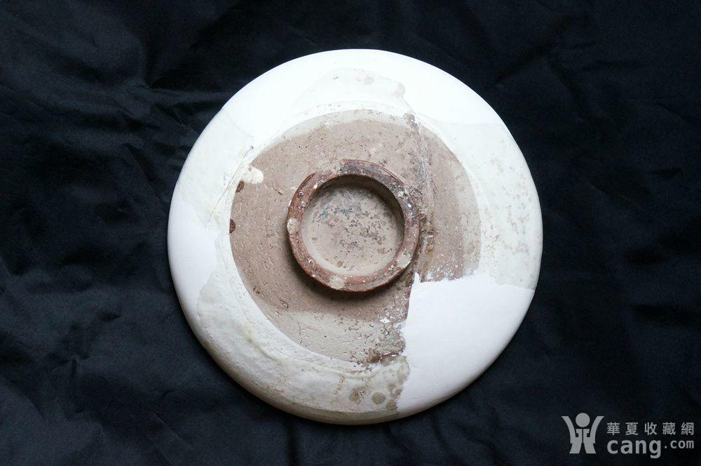 ** 豫北窑场(当阳峪窑)红绿彩花卉纹盘标本