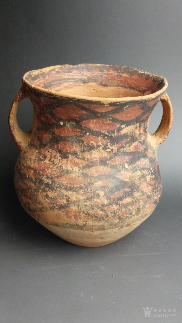 马家窑彩绘陶罐